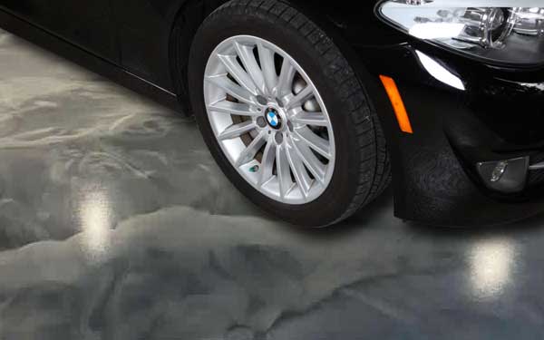 Metallic Garage Epoxy Floor, London, Ontario