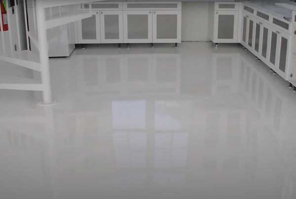 Industrial grade epoxy solutions for food processing plant, London, ON.