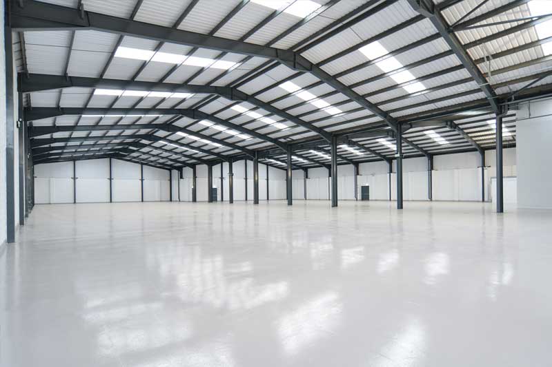 Industrial and commercial epoxy floor company, Woodstock 